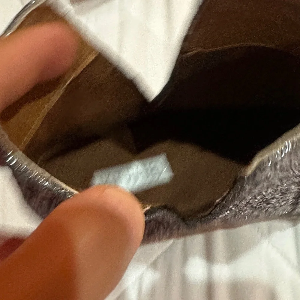 NEW Not Rated Glitter Ankle Boots - Pink size 8.5 - Picture 5 of 8